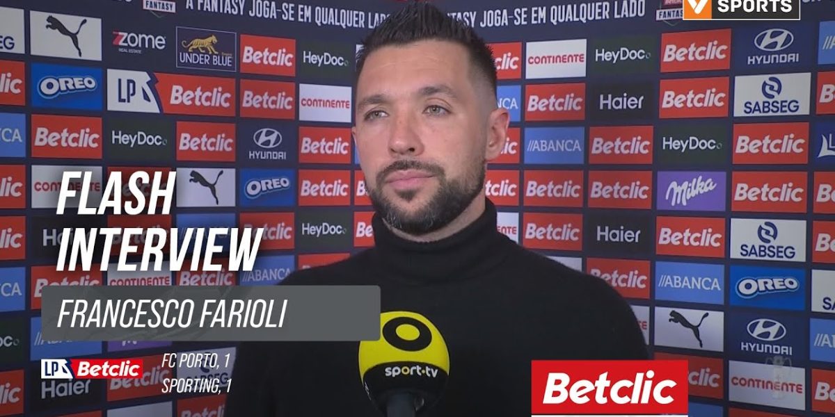 I Liga (#21) | FC Porto 1-1 Sporting: Flash Interview Francesco Farioli